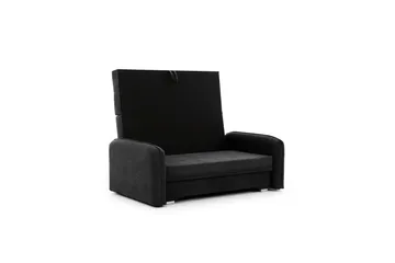 Manita Bäddsoffa med Förvaring 2-sits - Svart - Möbler - Soffa - Bäddsoffa