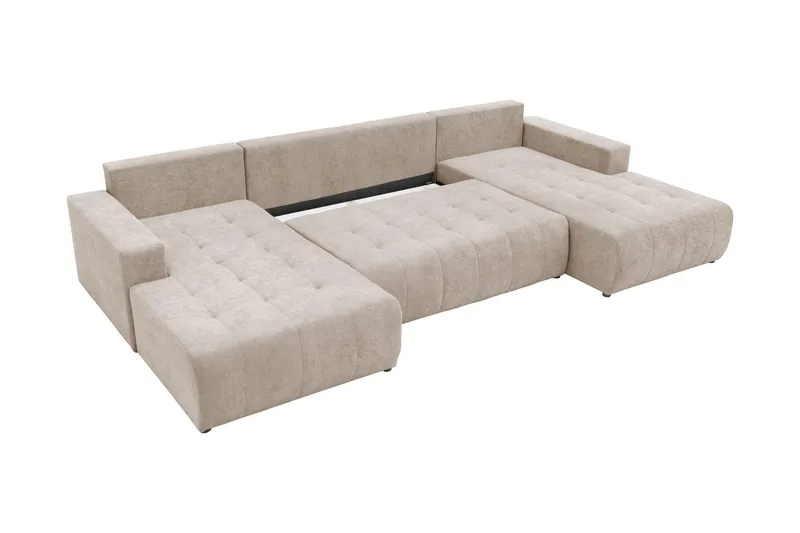 Mardon Bäddsoffa Dubbeldivan 4-sits - Beige - Möbler - Soffa - Bäddsoffa