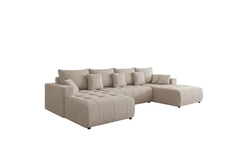 Mardon Bäddsoffa Dubbeldivan 4-sits, Beige