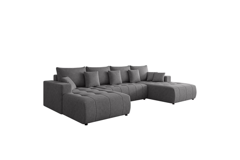 Mardon Bäddsoffa Dubbeldivan 4-sits - Grå - Möbler - Soffa - Bäddsoffa