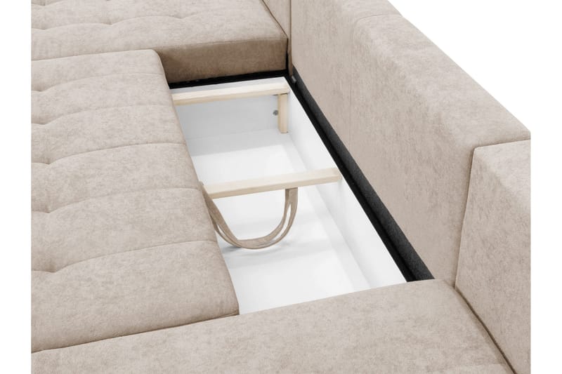 Mardon Bäddsoffa Dubbeldivan 4-sits - Vit - Möbler - Soffa - Bäddsoffa