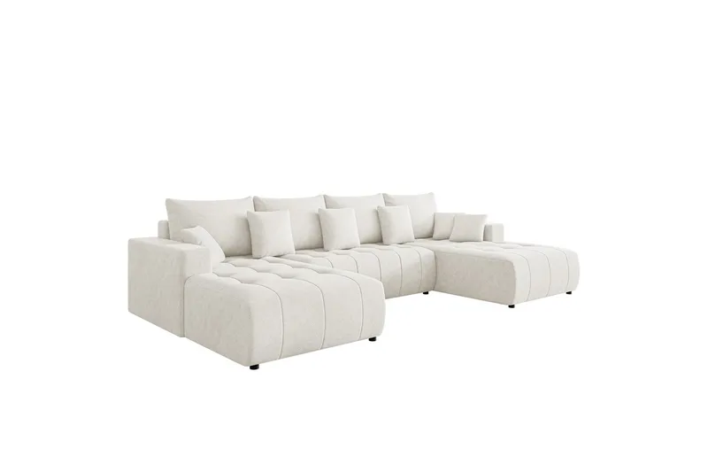 Mardon Bäddsoffa Dubbeldivan 4-sits - Vit - Möbler - Soffa - Bäddsoffa