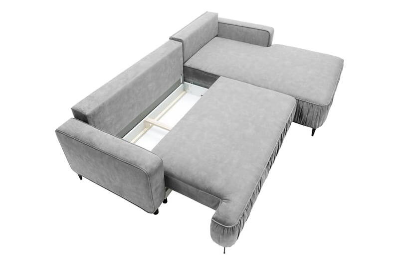 Marisana Bäddsoffa m. Divan 3-sits - Grå - Möbler - Soffa - Bäddsoffa