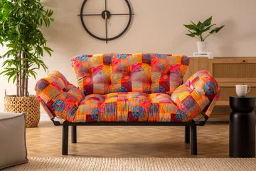 Maryborough Bäddsoffa 2-sits 155x73 cm - Flerfärgad - Möbler - Soffa - Bäddsoffa