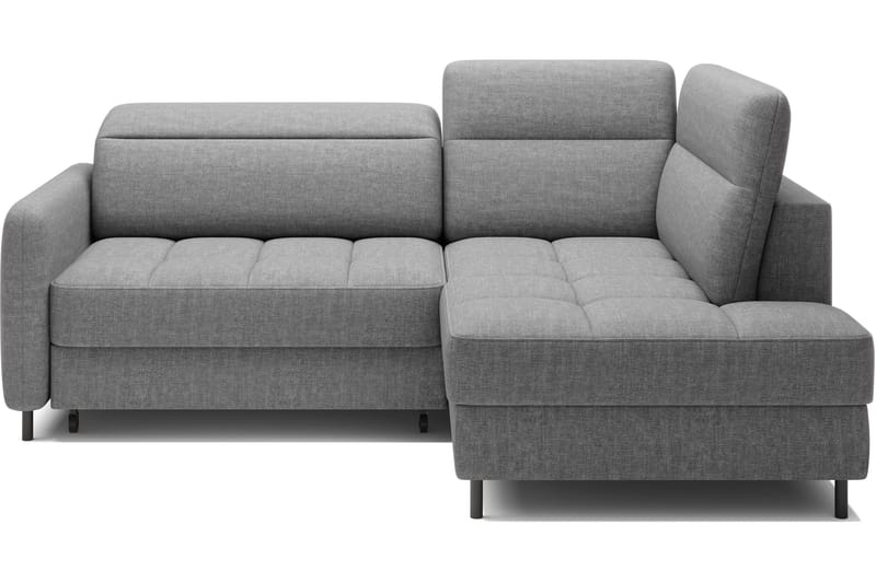 Masuo Bäddsoffa med Schäslong 3-sits, Grå