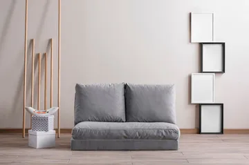 Maydena Bäddsoffa 2-sits 120x185 - Grå - Möbler - Soffa - Bäddsoffa