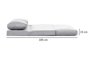 Maydena Bäddsoffa 2-sits 120x185 - Grå - Möbler - Soffa - Bäddsoffa