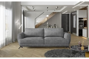 Megis 3-sits Bäddsoffa - Grå - Möbler - Soffa - Bäddsoffa