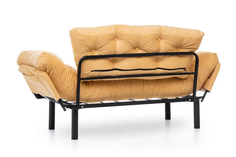 Mezonzo 2-sits Bäddsoffa - Gul - Möbler - Soffa - Bäddsoffa
