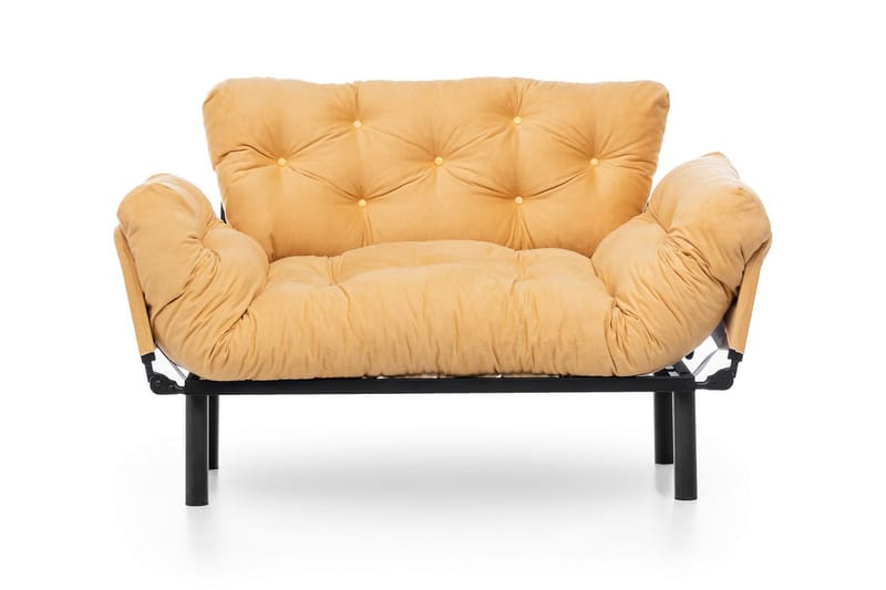 Mezonzo 2-sits Bäddsoffa - Gul - Möbler - Soffa - Bäddsoffa