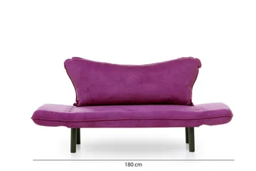 Mezonzo 2-sits Bäddsoffa - Lila - Möbler - Soffa - Bäddsoffa