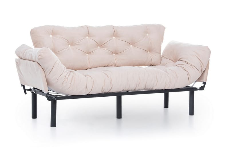 Mezonzo 3-sits Bäddsoffa - Beige - Möbler - Soffa - Bäddsoffa