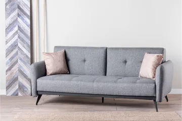 Mezonzo 3-sits Bäddsoffa - Grå - Möbler - Soffa - Bäddsoffa