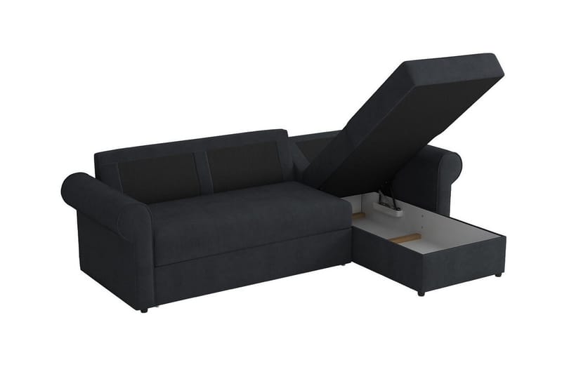 Midfeld 3-sits Hörnbäddsoffa NO_BRAND beige - Möbler - Soffa - Bäddsoffa