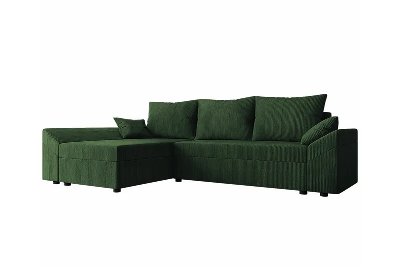 Midfeld 3-sits Hörnbäddsoffa NO_BRAND Dark green, undefined