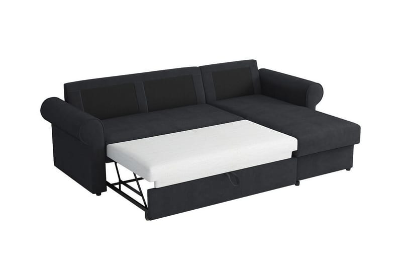Midfeld 3-sits Hörnbäddsoffa NO_BRAND Mustard yellow - Möbler - Soffa - Bäddsoffa