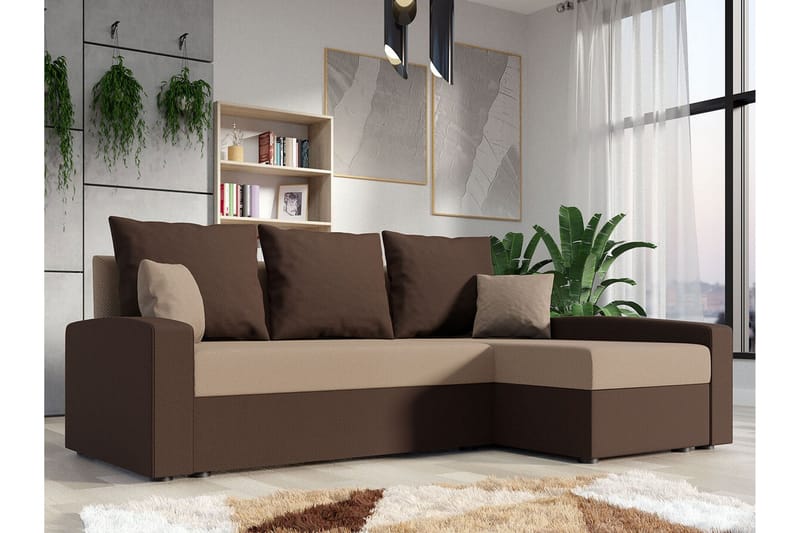 Midfeld 3-sits Hörnbäddsoffa - Möbler - Soffa - Bäddsoffa