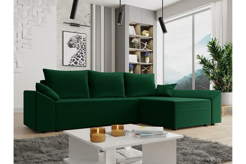Midfeld 3-sits Hörnbäddsoffa - Möbler - Soffa - Bäddsoffa