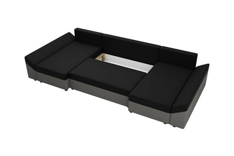 Midfeld 4-sits Hörnbäddsoffa Light grey - Möbler - Soffa - Bäddsoffa