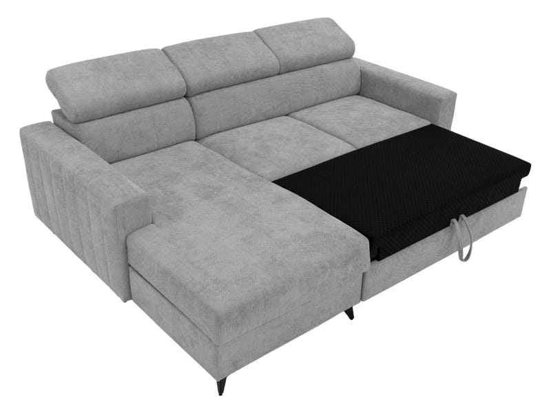 Milano 3-sits Bäddsoffa divan höger med förvaring - gul - Möbler - Soffa - Bäddsoffa