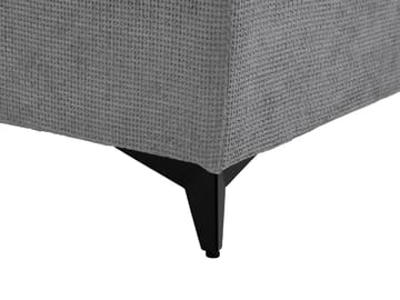 Milano 3-sits Bäddsoffa divan vänster med förvaring - Mörkgrå - Möbler - Soffa - Bäddsoffa