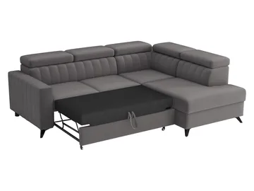 Milano 4-sits Bäddsoffa schäslong vänster med förvaring - gul - Möbler - Soffa - Bäddsoffa