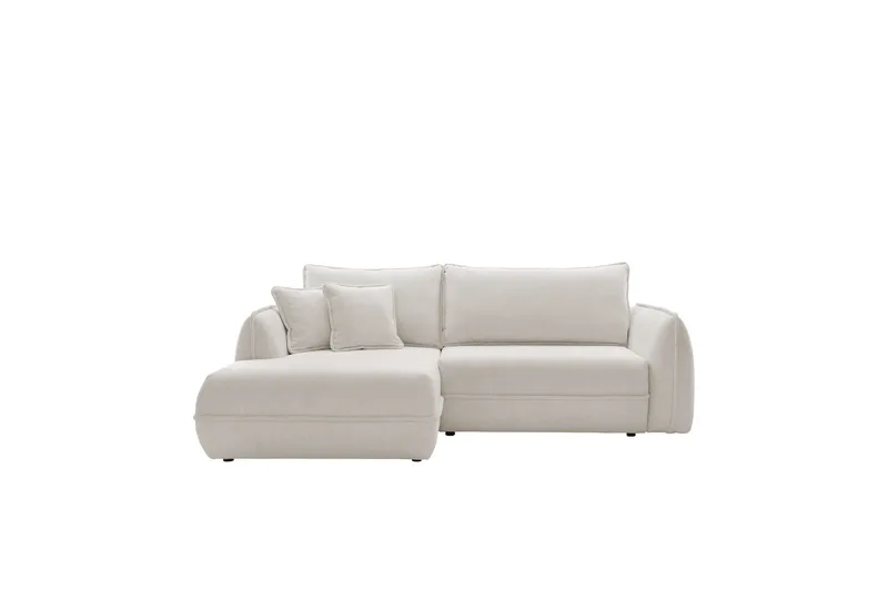 Mirana Bäddsoffa med Divan 3-sits, Vit