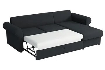 Monaco Hörnsoffa LED-belysning - Mörkturkos - Möbler - Soffa - Bäddsoffa