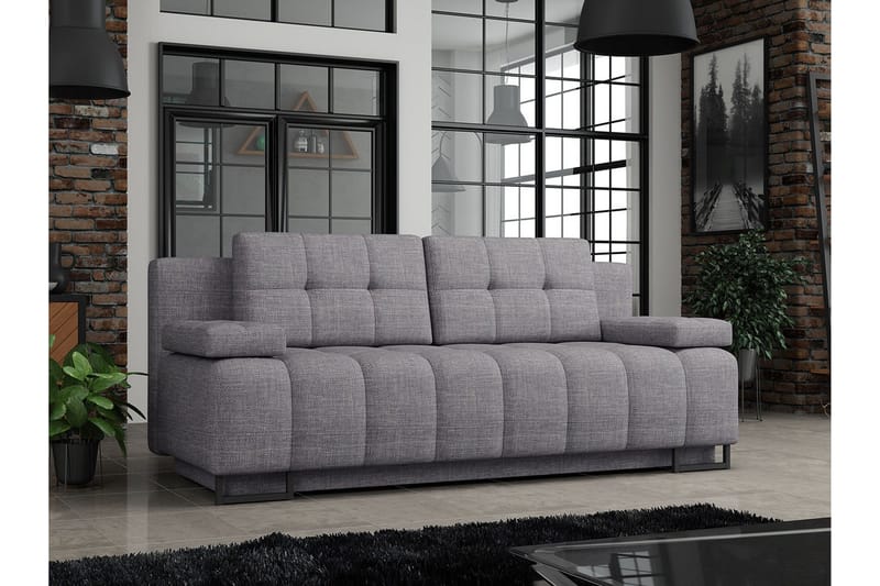 Morenia 3-sits Bäddsoffa - Grå - Möbler - Soffa - Bäddsoffa