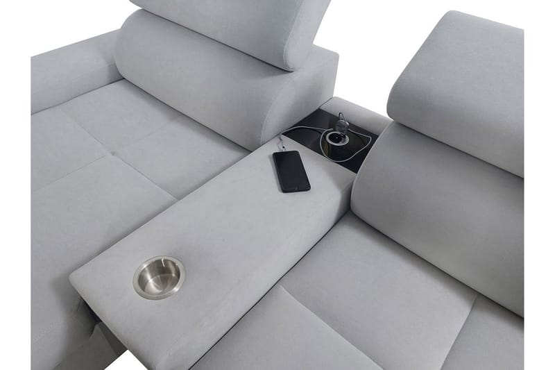 Morenia 3-sits Bäddsoffa Vänster - Svart - Möbler - Soffa - Bäddsoffa