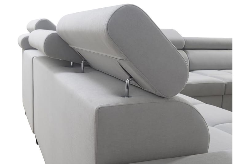 Morenia 3-sits Hörnbäddsoffa Höger - Ljusgrå - Möbler - Soffa - Bäddsoffa