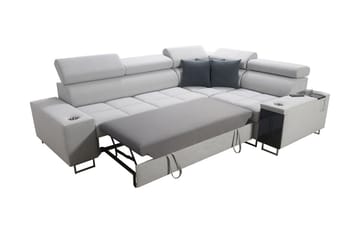 Morenia 3-sits Hörnbäddsoffa Universal - Vit - Möbler - Soffa - Bäddsoffa