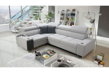 Morenia 3-sits Hörnbäddsoffa Universal - Vit - Möbler - Soffa - Bäddsoffa