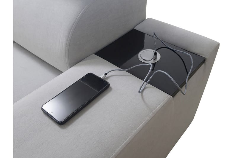 Morenia 3-sits Hörnbäddsoffa Universal - Vit - Möbler - Soffa - Bäddsoffa