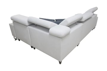 Morenia 3-sits Hörnbäddsoffa Universal - Vit - Möbler - Soffa - Bäddsoffa