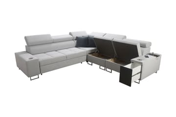 Morenia 3-sits Hörnbäddsoffa Vänster - Svart - Möbler - Soffa - Bäddsoffa