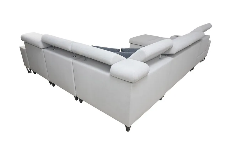 Morenia 4-sits Bäddsoffa Vänster - Vit - Möbler - Soffa - Bäddsoffa