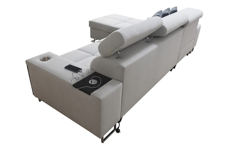 Morenia 4-sits Hörnbäddsoffa Höger - Svart - Möbler - Soffa - Bäddsoffa