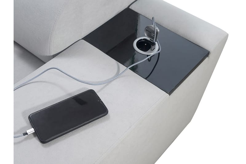 Morenia 4-sits Hörnbäddsoffa Vänster - Svart - Möbler - Soffa - Bäddsoffa