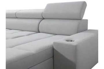 Morenia 4-sits Hörnbäddsoffa Vänster - Vit - Möbler - Soffa - Bäddsoffa