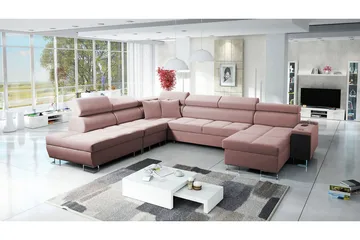 Morenia Bäddsoffa m. Divan och Schäslong - Möbler - Soffa - Bäddsoffa