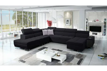 Morenia Bäddsoffa m. Divan och Schäslong - Möbler - Soffa - Bäddsoffa