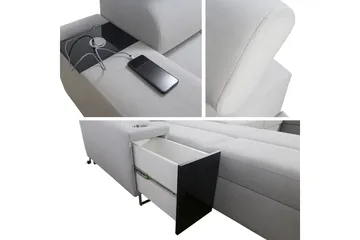 Morenia Bäddsoffa m. Divan och Schäslong - Möbler - Soffa - Bäddsoffa