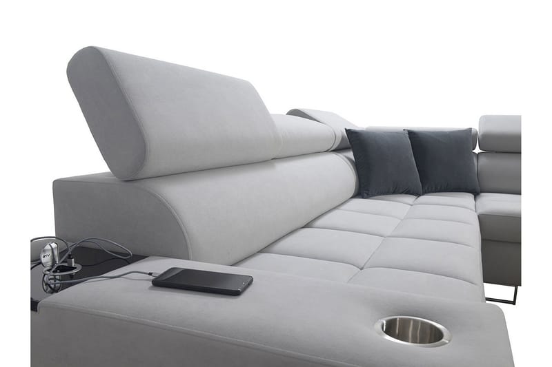 Morenia Bäddsoffa m. Schäslong L-formad - Möbler - Soffa - Bäddsoffa