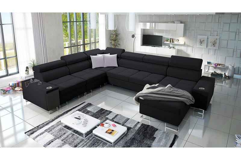 Morenia Bäddsoffa Universal - Svart - Möbler - Soffa - Bäddsoffa