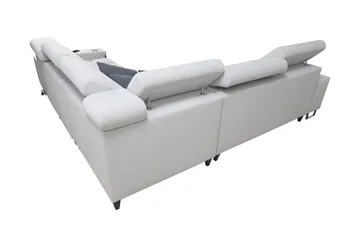 Morenia Hörnbäddsoffa Vänster - Vit - Möbler - Soffa - Bäddsoffa