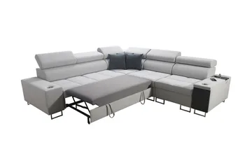 Morenia Hörnbäddsoffa - Vit - Möbler - Soffa - Bäddsoffa