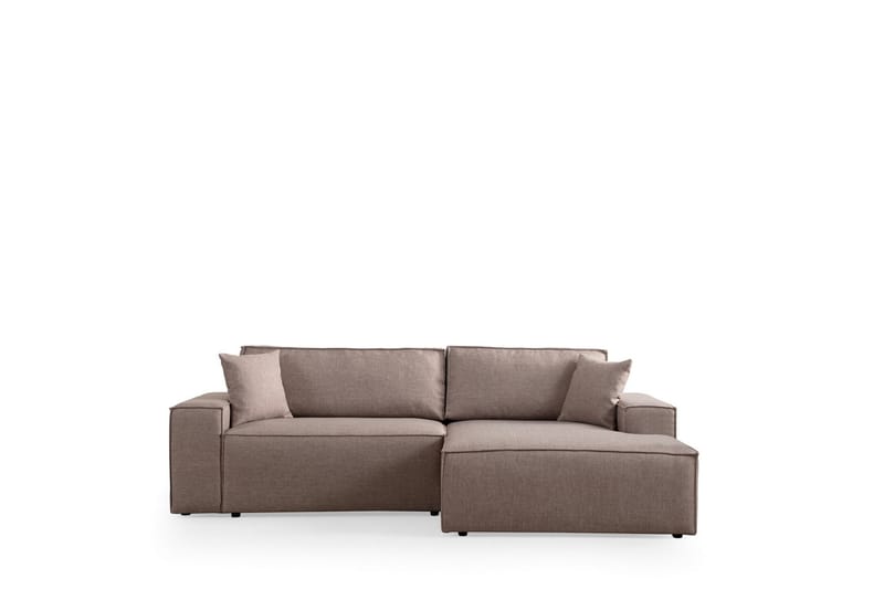 Munehiro Hörnbäddsoffa - Brun - Möbler - Soffa - Bäddsoffa