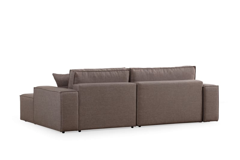 Munehiro Hörnbäddsoffa - Brun - Möbler - Soffa - Bäddsoffa