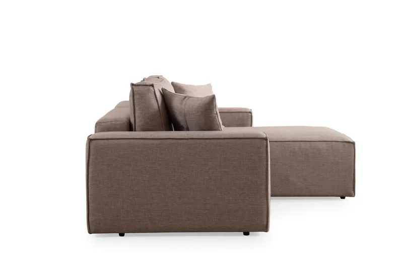 Munehiro Hörnbäddsoffa - Brun - Möbler - Soffa - Bäddsoffa